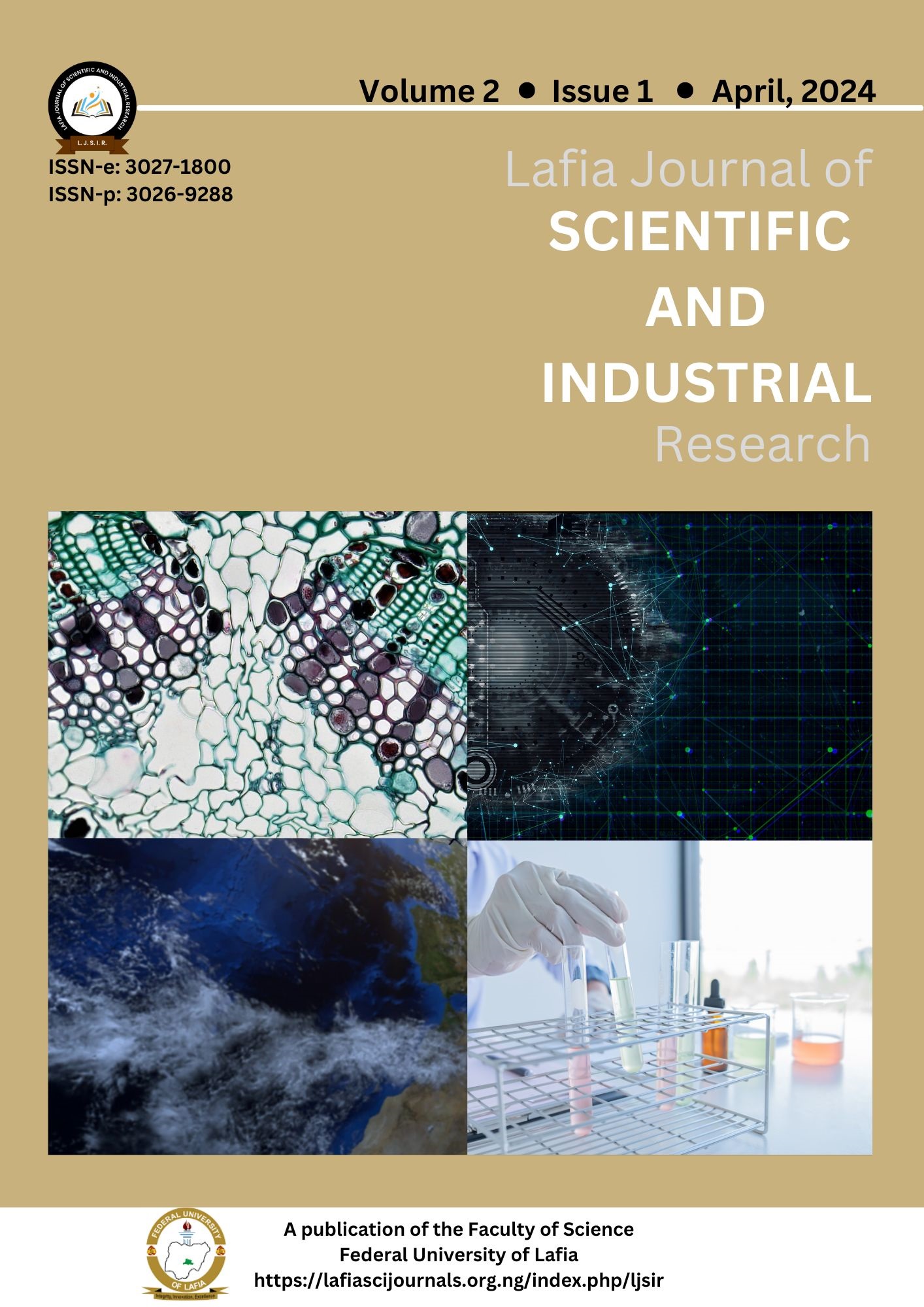 					View Volume 2, Issue 1 (April, 2024), Lafia Journal of Scientific and Industrial Research (LJSIR)
				
