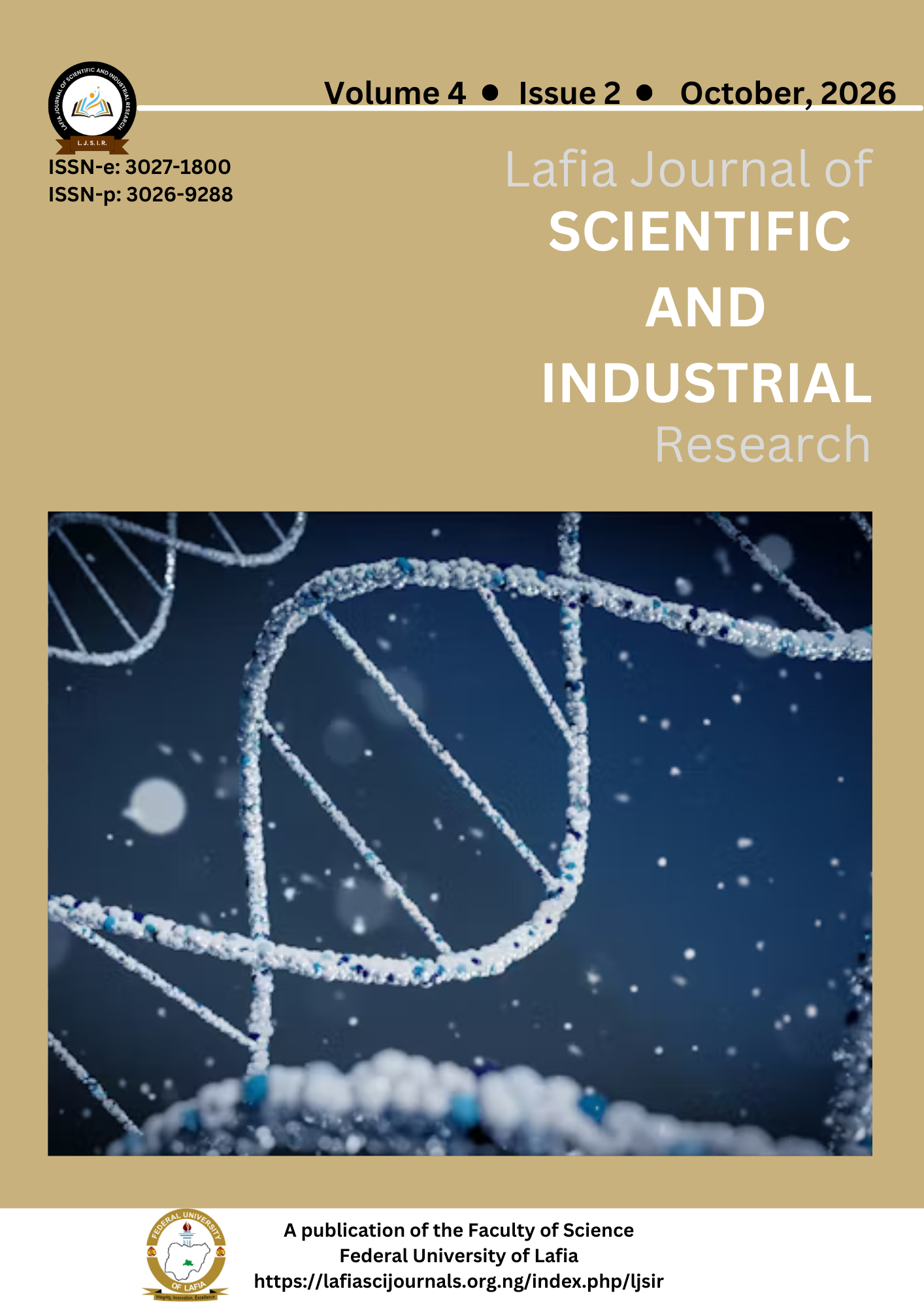 					View Volume 4, Issue 2 (October, 2026), Lafia Journal of Scientific and Industrial Research (LJSIR) [IN PROGRESS]
				